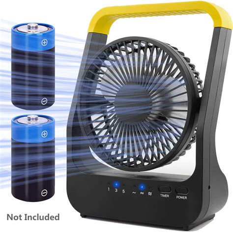 best rechargeable battery operated fan